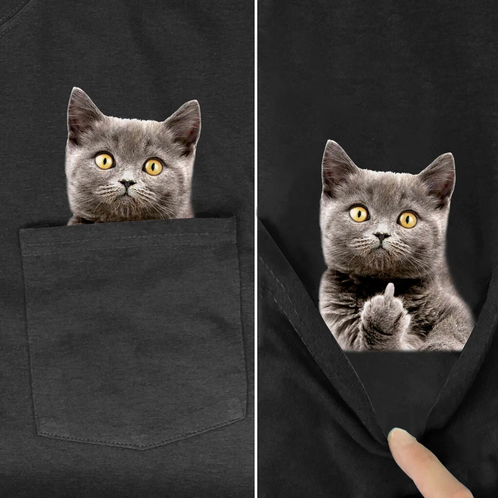 Streetwear Brand Cat - CLOOCL Animal T-Shirt Fashion Brand Summer