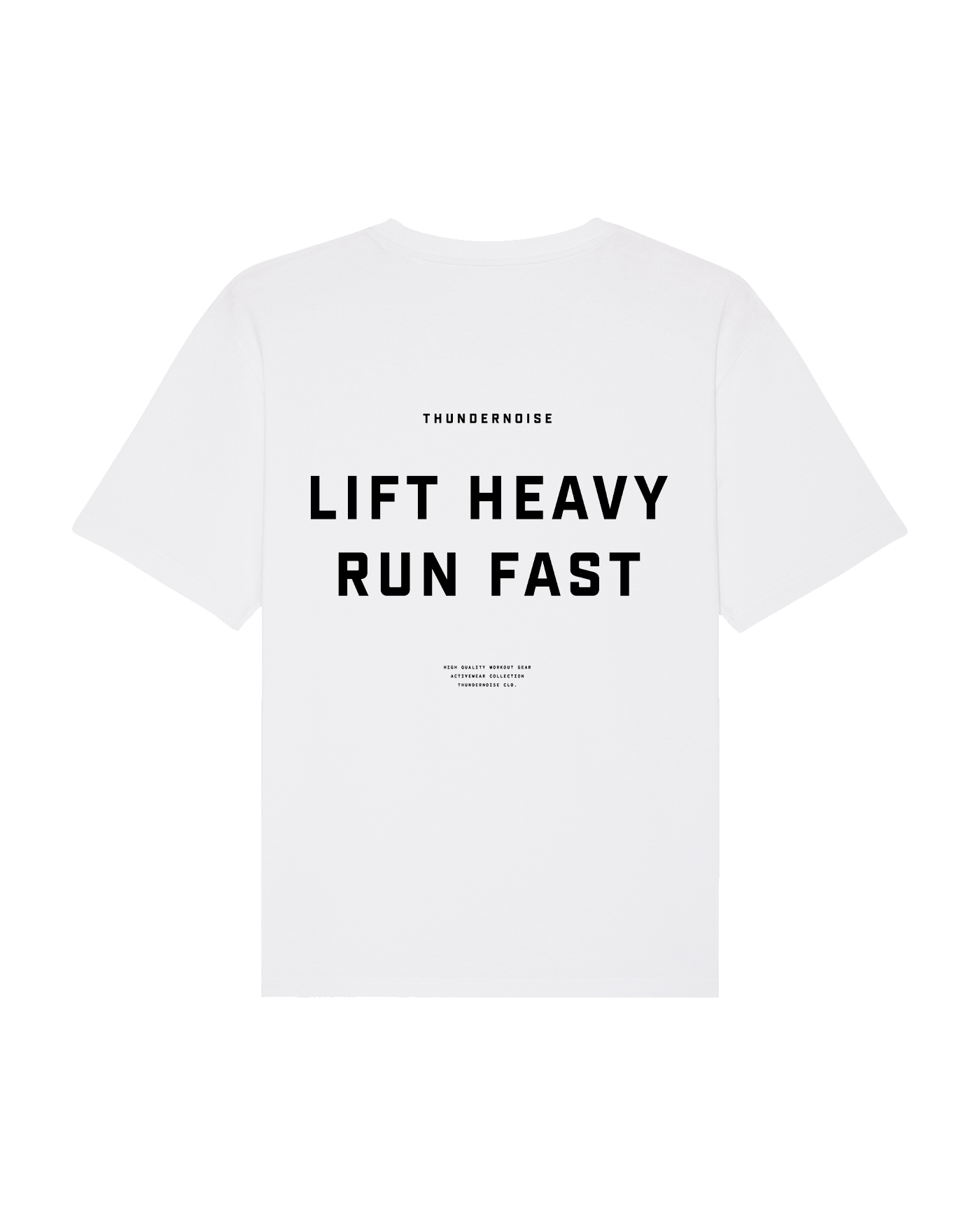 Lift Heavy Run Fast Thundernoi - Streetwear Brand Graphics recension och pris