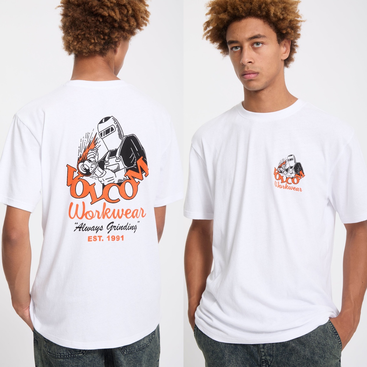 White Bad Luck Volcom Outdoor  - Streetwear Brand Trends recension och pris