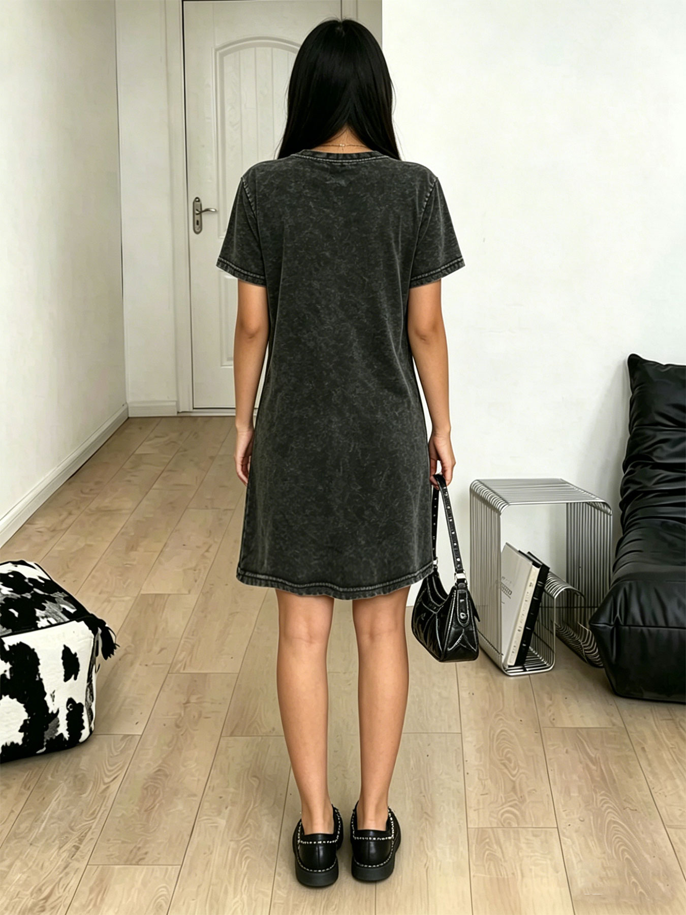 Women's washed vintage T-shirt - Streetwear Brand In Paris recension och pris