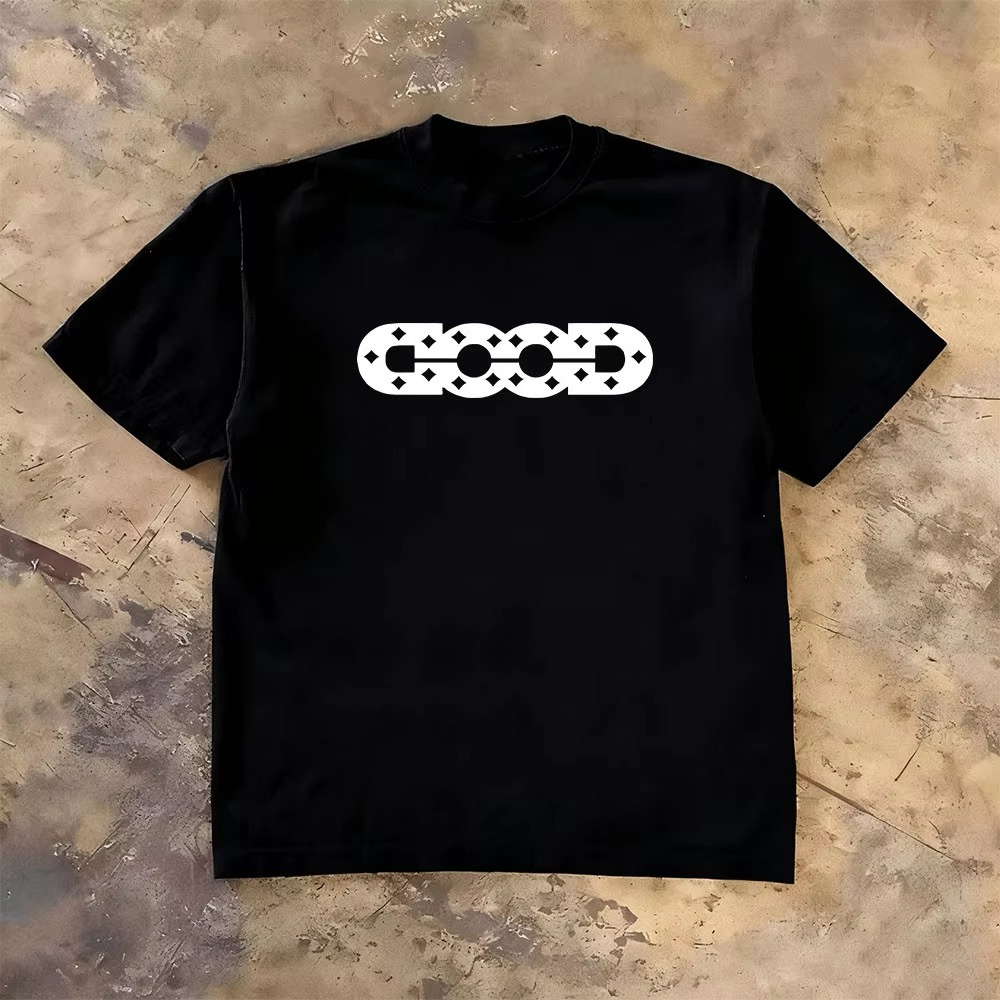 GOOD Logo White Y2K Street Tre - Streetwear Brand With A Logo recension och pris
