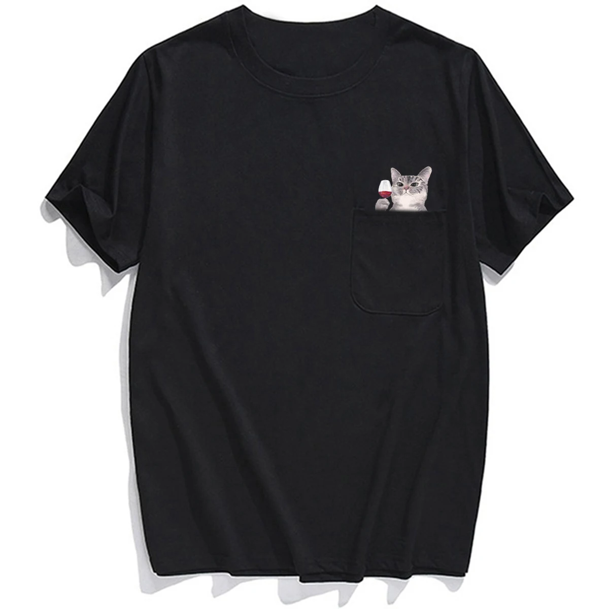 CLOOCL Animal T-Shirt Fashion  - Streetwear Brand Cat recension och pris