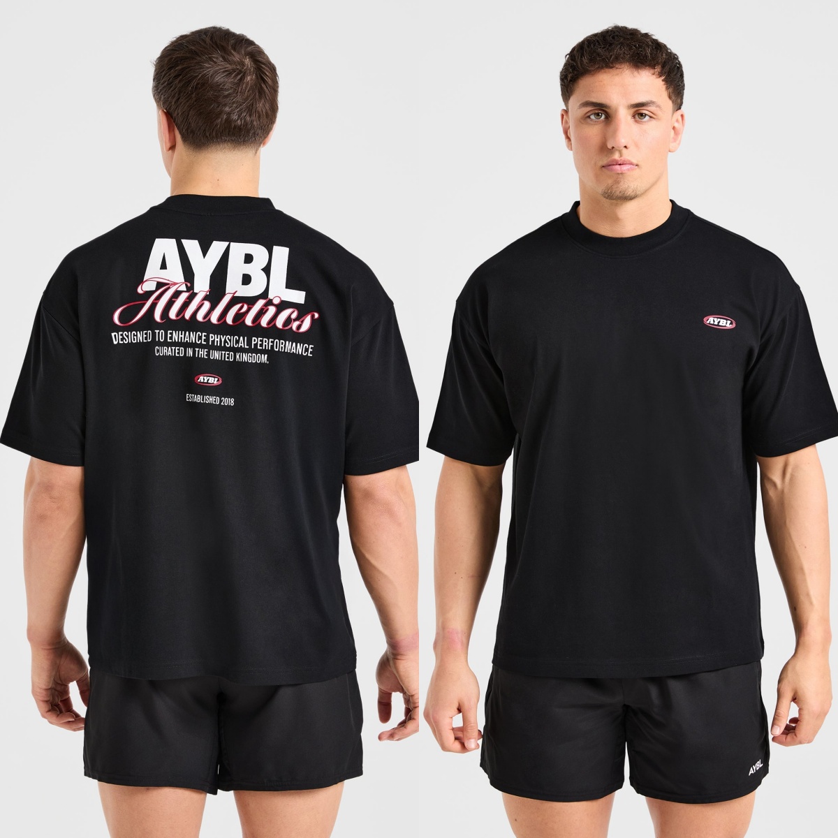 Athletics Script Oversized Fas - Streetwear Brand Graphics recension och pris