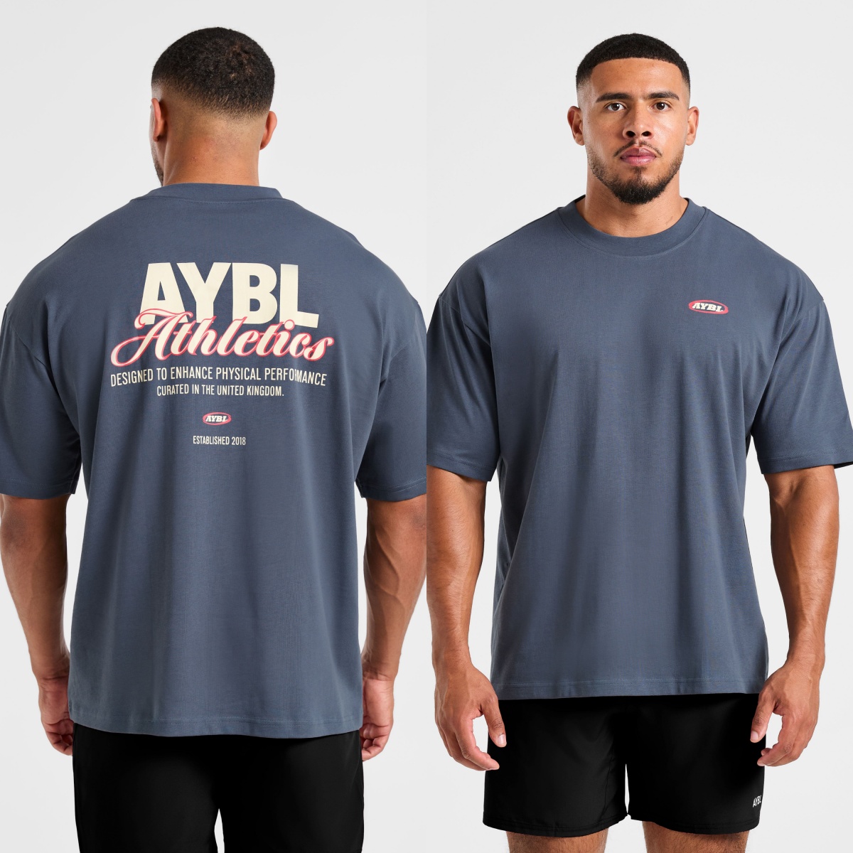 Athletics Script Oversized Fas - Streetwear Brand Graphics recension och pris